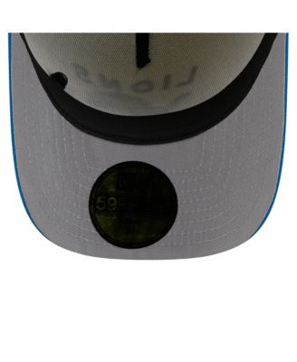 Men's Cream/Blue Detroit Lions 2025 NFL Draft A-Frame 59FIFTY Fitted Hat