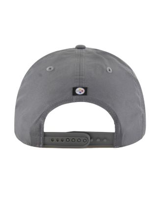 Мужская брендовая серая кепка Pittsburgh Steelers Suburbia Hitch с регулируемой посадкой, 47-го года выпуска