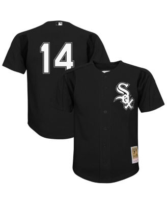 Mitchell & Ness - Big Boys and Girls Paul Konerko Black Chicago White Sox Mesh Batting Practice Jersey