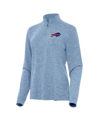 Женская куртка Heather Blue Buffalo Bills Mentor с застежкой на четверть молнии от Antigua