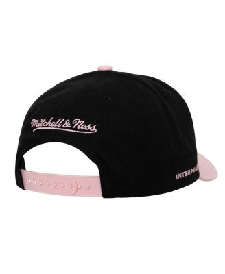 Мужская кремовая кепка Mitchell & Ness Inter Miami CF Brushed Off Pro Crown Snapback