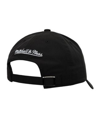 Мужская черная шляпа Mitchell & Ness Nashville SC Perfect с регулируемым ремешком сзади