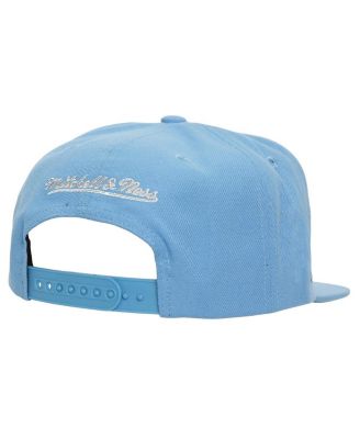 Мужская светло-голубая шляпа-бейсболка Mitchell & Ness из коллекции Brooklyn Dodgers Cooperstown с откидной крышкой