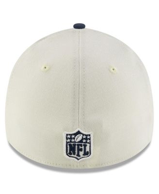 Men's Cream/Navy Dallas Cowboys 2025 NFL Draft 39THIRTY Flex Hat