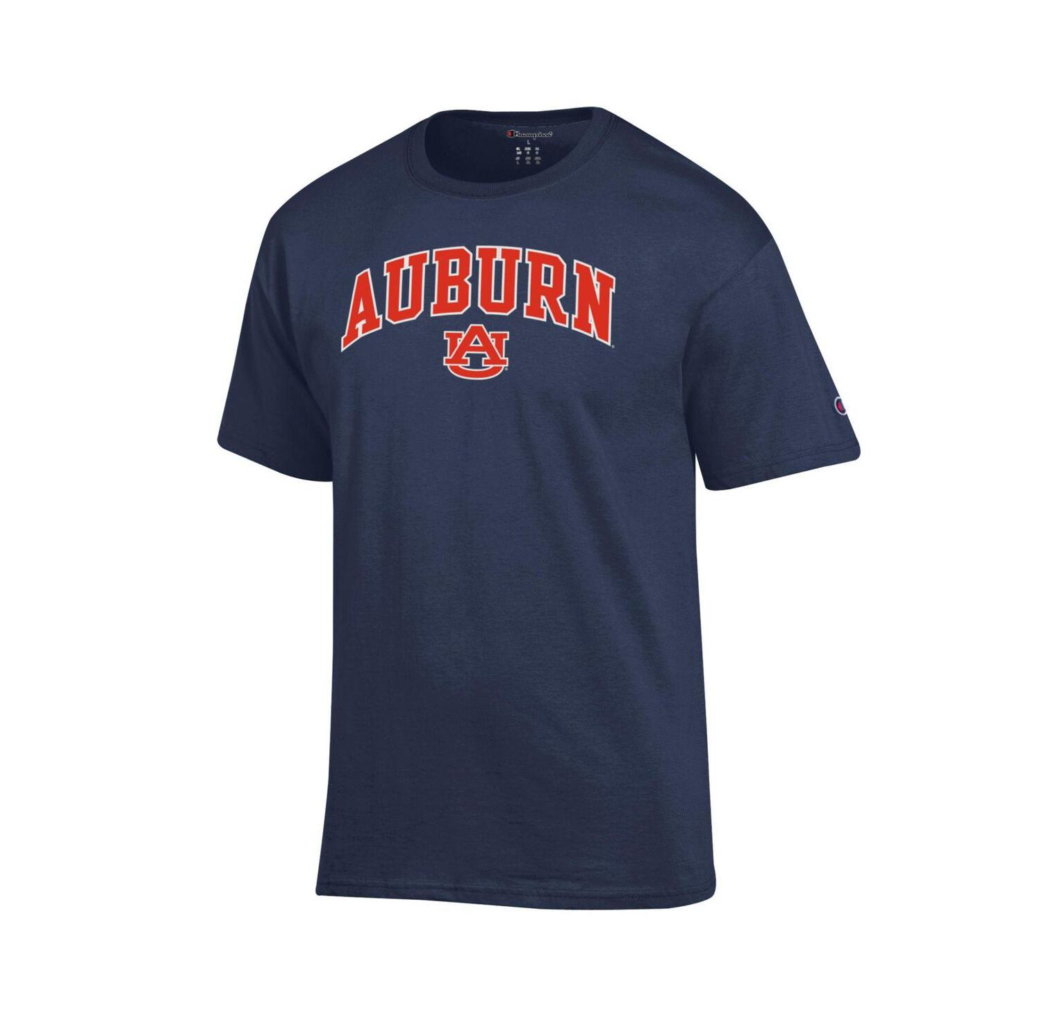 Men's Orange Auburn Tigers Arched Logo T-Shirt