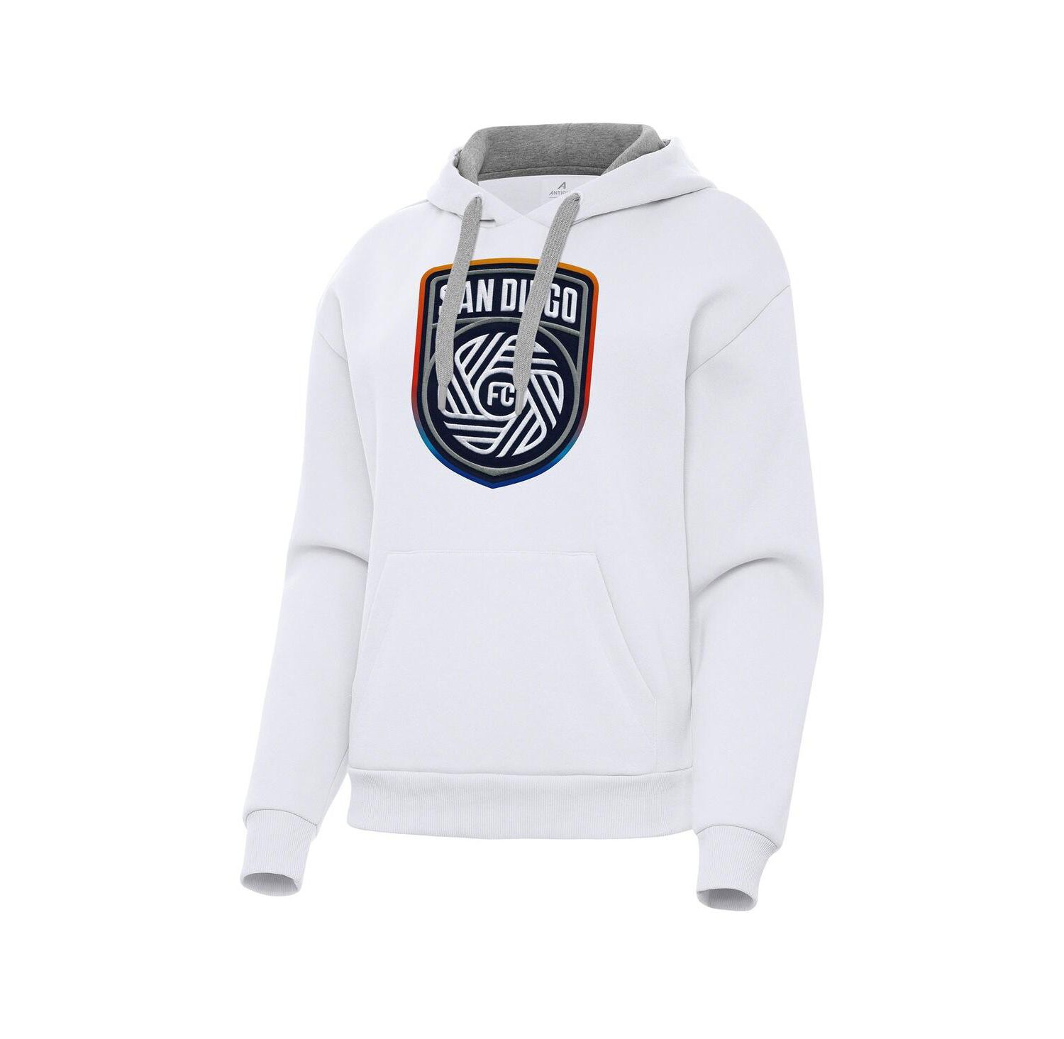 Women's White San Diego FC Victory Pullover Hoodie