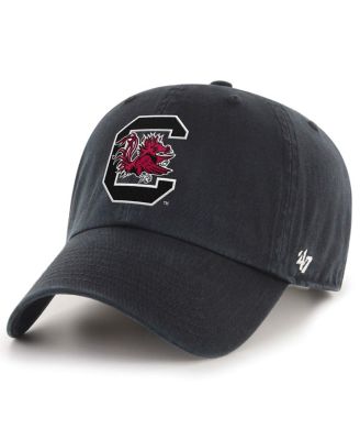 Брендовая мужская черная шляпа '47 ' от South Carolina Gamecocks 2025, женский баскетбольный турнир NCAA March Madness Final Four Clean Up, регулируемая по размеру.