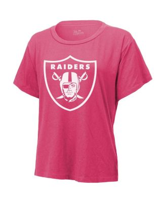 Women's Maxx Crosby Pink Las Vegas Raiders Name Number T-Shirt