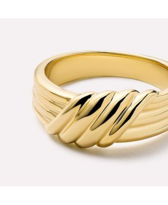 Gold Band Ring - Lydia