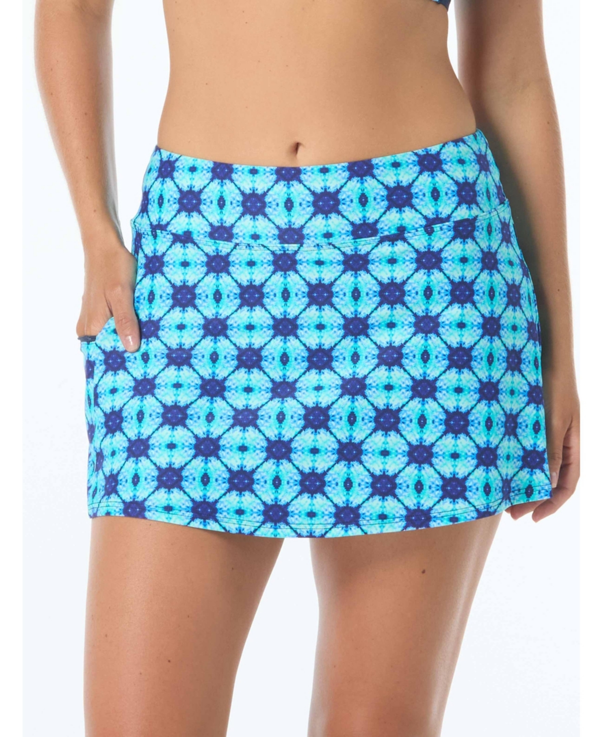 Women's Emma Pull On Swim Skort - 970-multi
