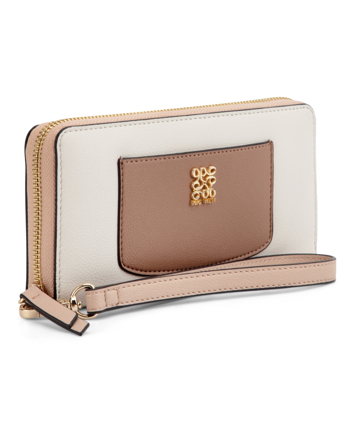 Nine West Coen Zip Around Wallet In Milk Multi