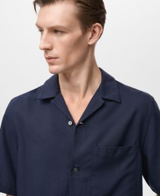 Men's Lyocell Pocketed Shirt