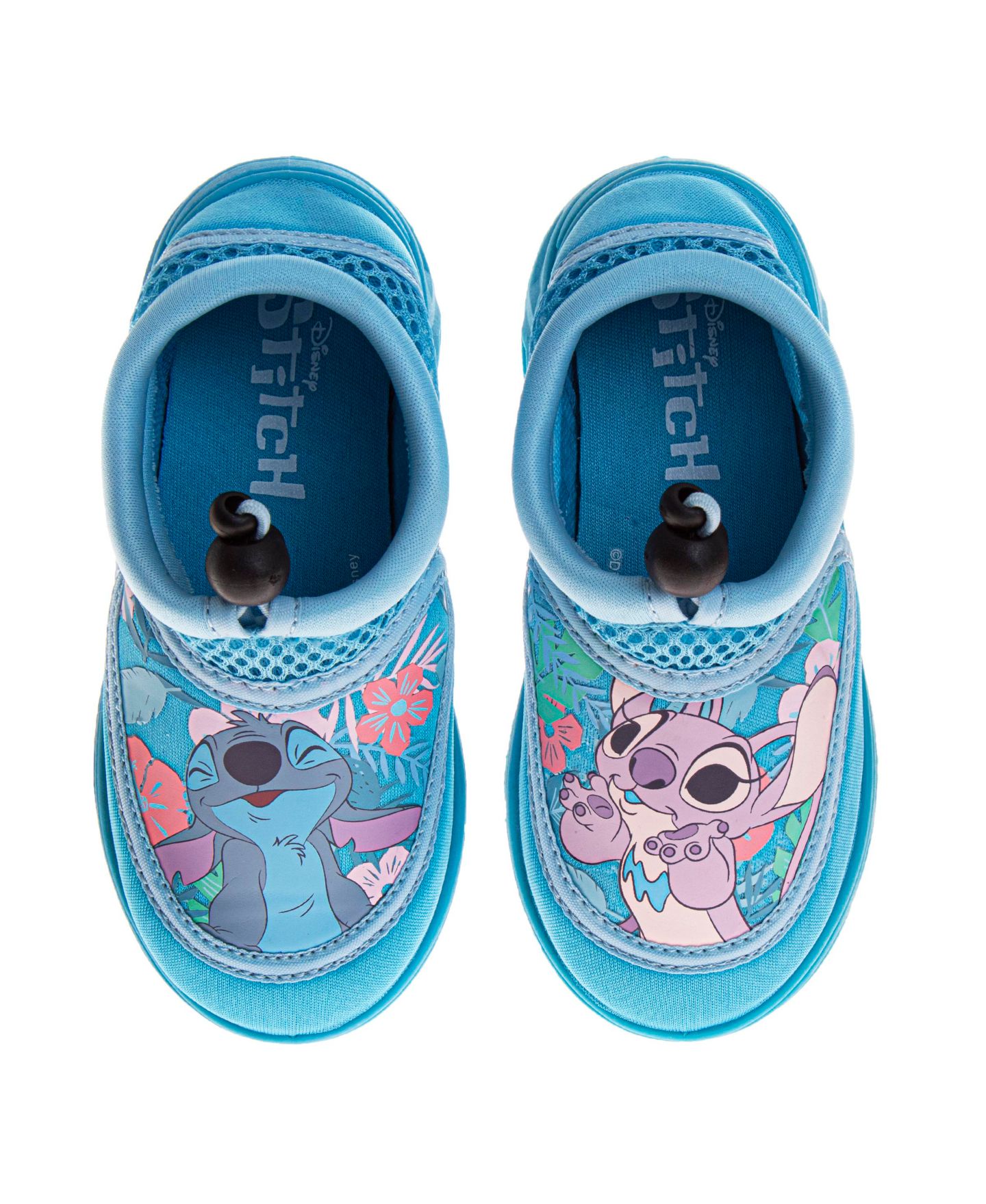 Кроссовки Disney Stitch and Angel Water Shoes Fun and Comfortable Footwear for Wet Adventures для девочек, цвет: Синий — фото 1