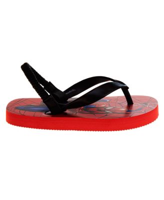 Toddler Boys Superhero Backstrap Flip Flop Slippers