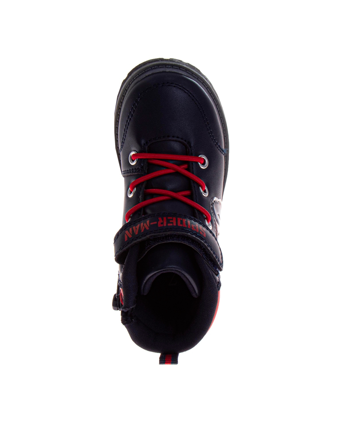 Spider-man Toddler Boys Hook And Loop Casual Boots In Blue