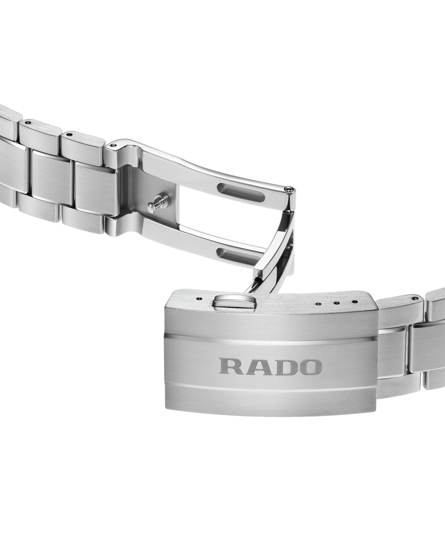 Мужские часы Rado Swiss HyperChrome Stainless Steel Bracelet Watch 42mm — фото 4