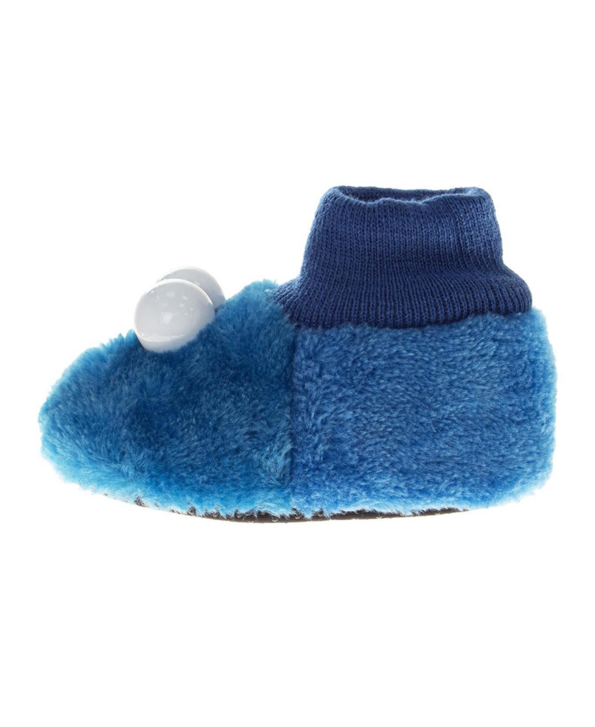 Sesame Street Toddler Girls And Toddler Boys Curious Elmo Dual Sizes Slippers In Blue