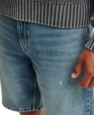 Мужские мешковатые джинсовые шорты ИЗ ХЛОПКА