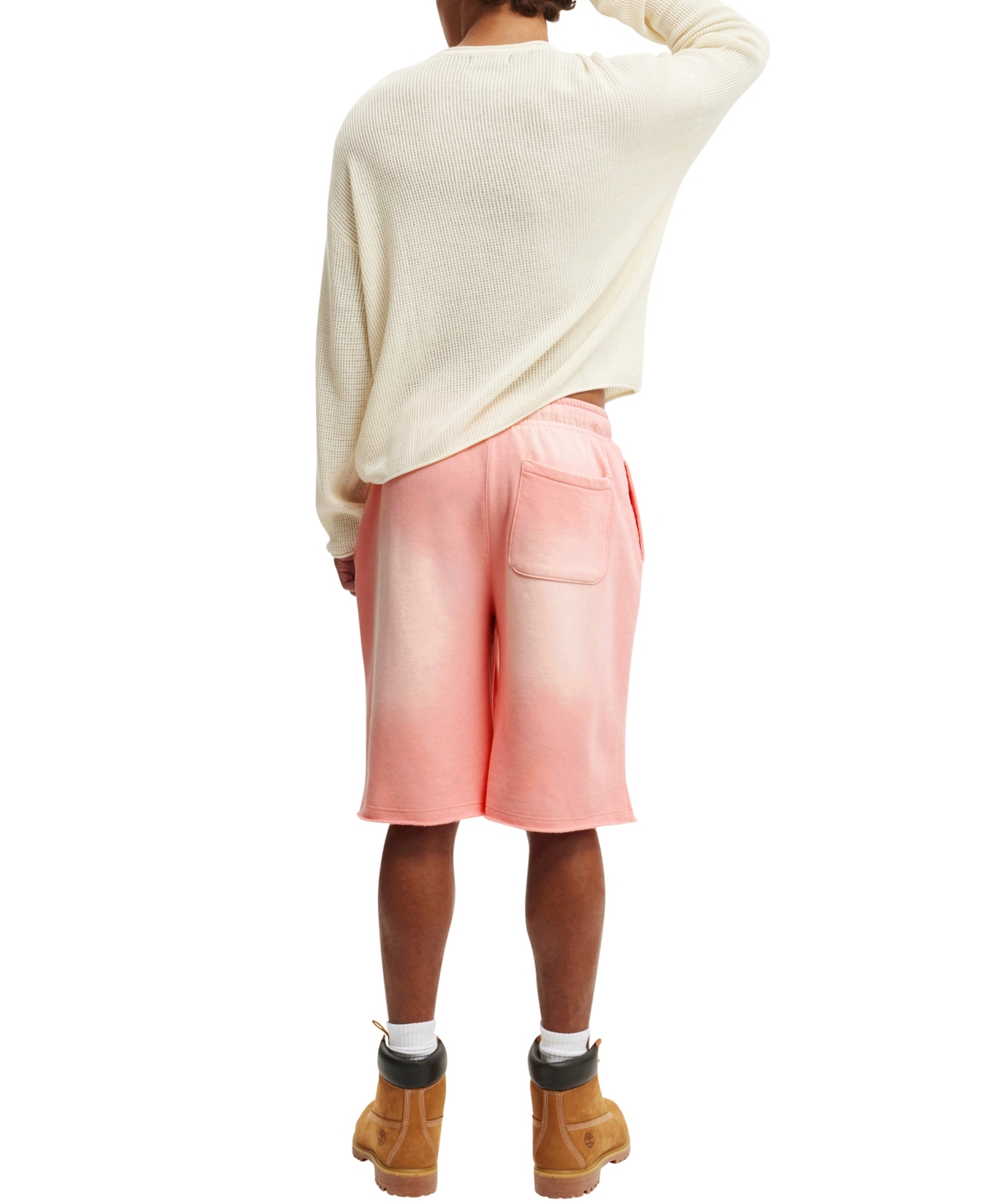 COTTON ON MEN'S SUPER BAGGY FLEECE SHORTS 