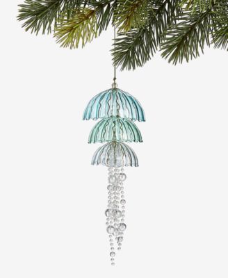 Holiday Lane - Seaside Jellyfish Tiered Beaded Ornament