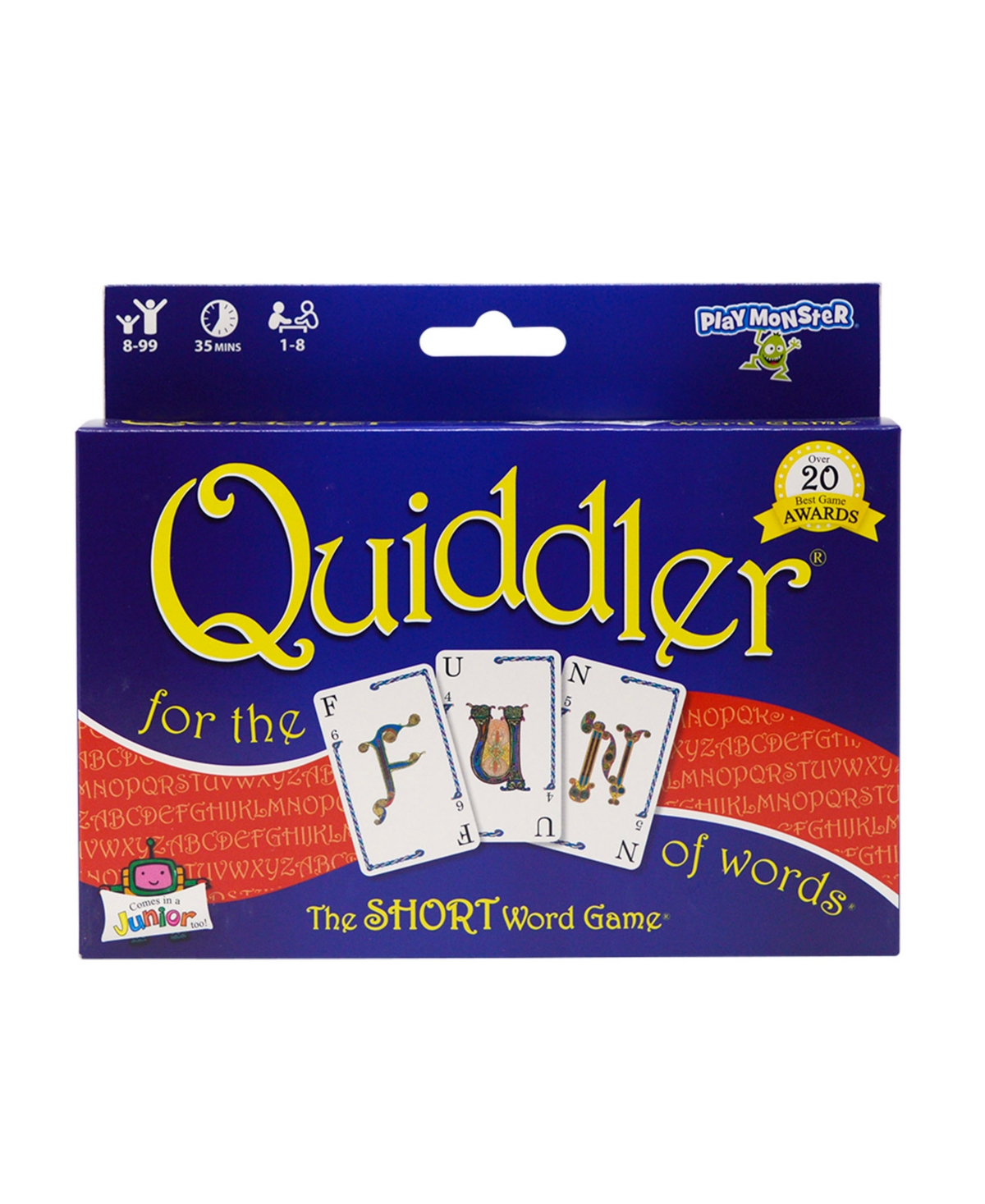 Set Family Games Quiddler Word Games, Pack Of 2