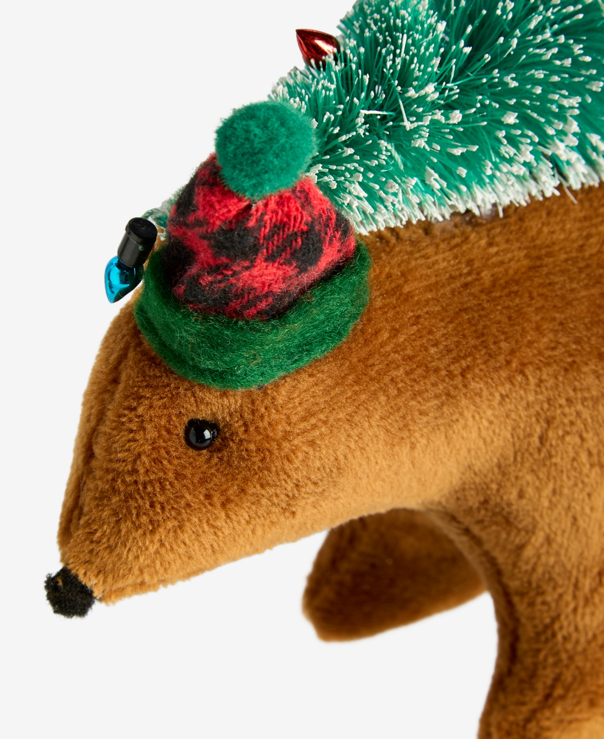 Holiday Lane Tiny Tidings Tree-toting Bear Ornament, Macy's Exclusive In Transparent