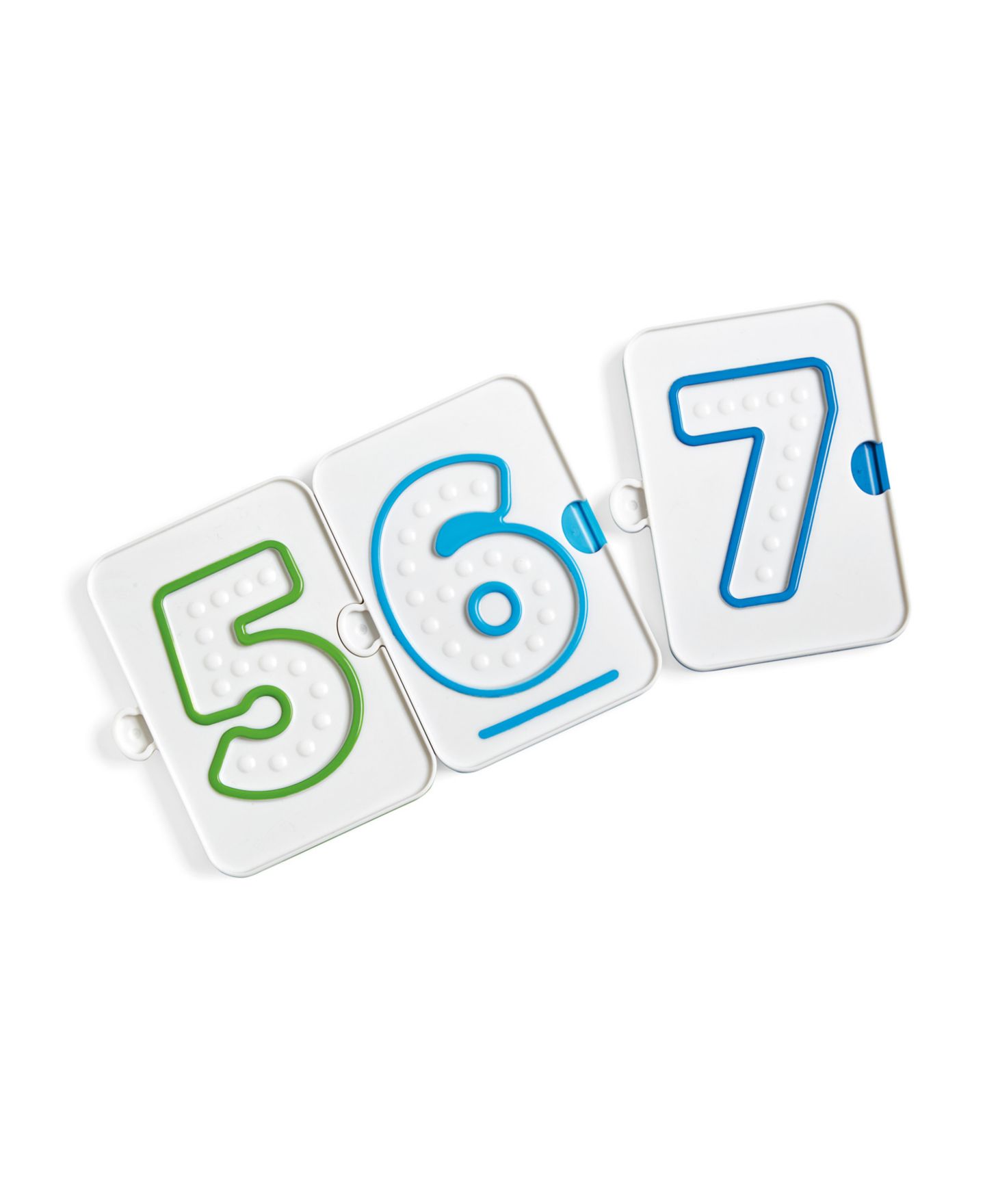 Детские игрушки Hand2Mind Sensory Number Trays — фото 7