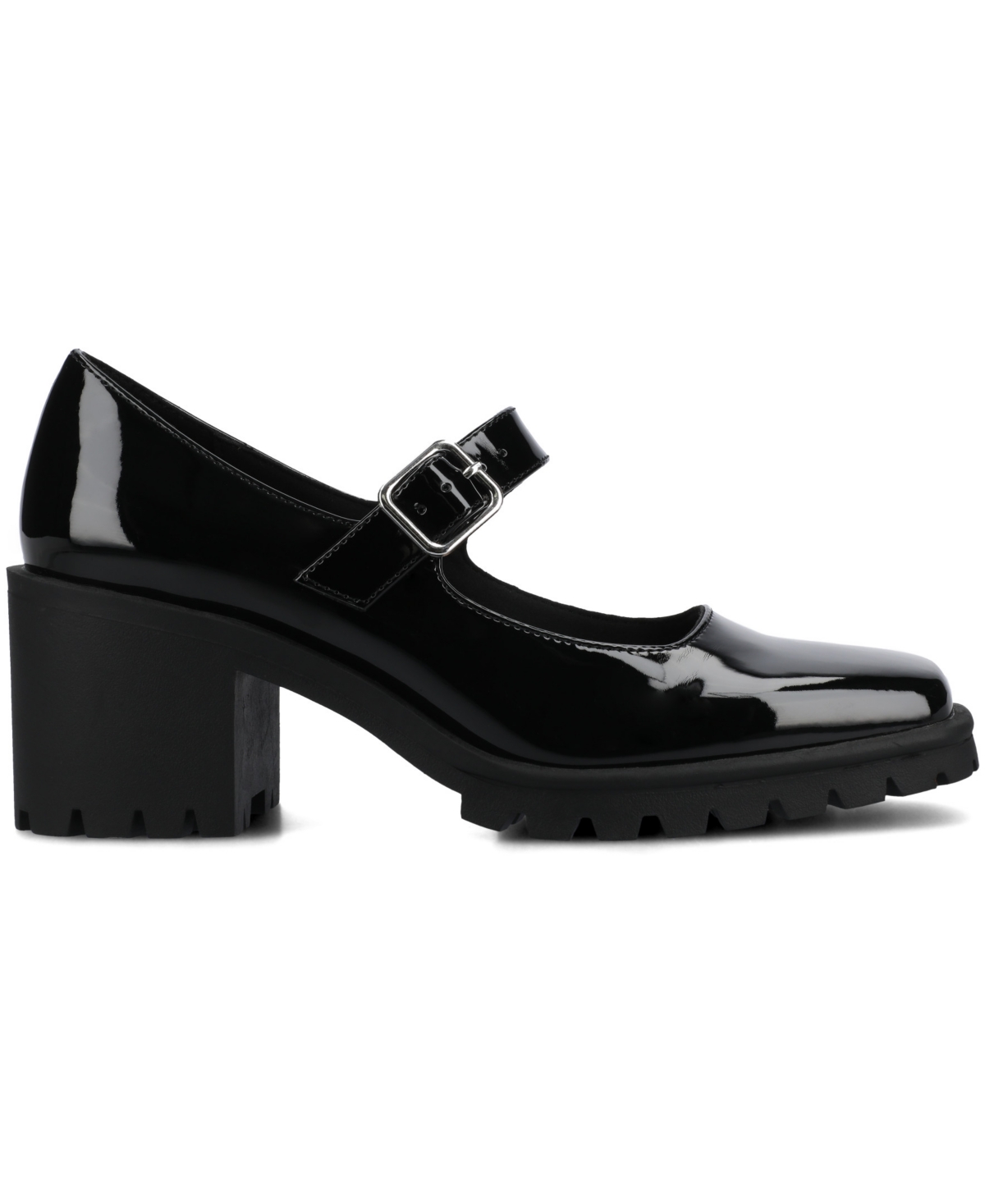 Journee Collection Women's Gladys Square Toe Mary Jane Pumps