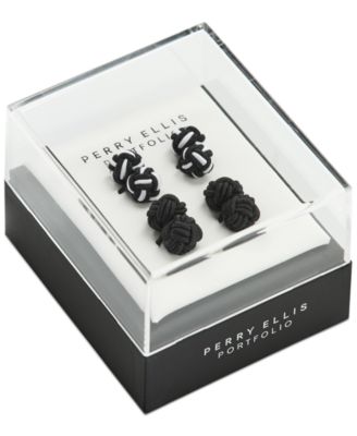 Perry Ellis Portfolio - Men's Silk Knot Cufflinks