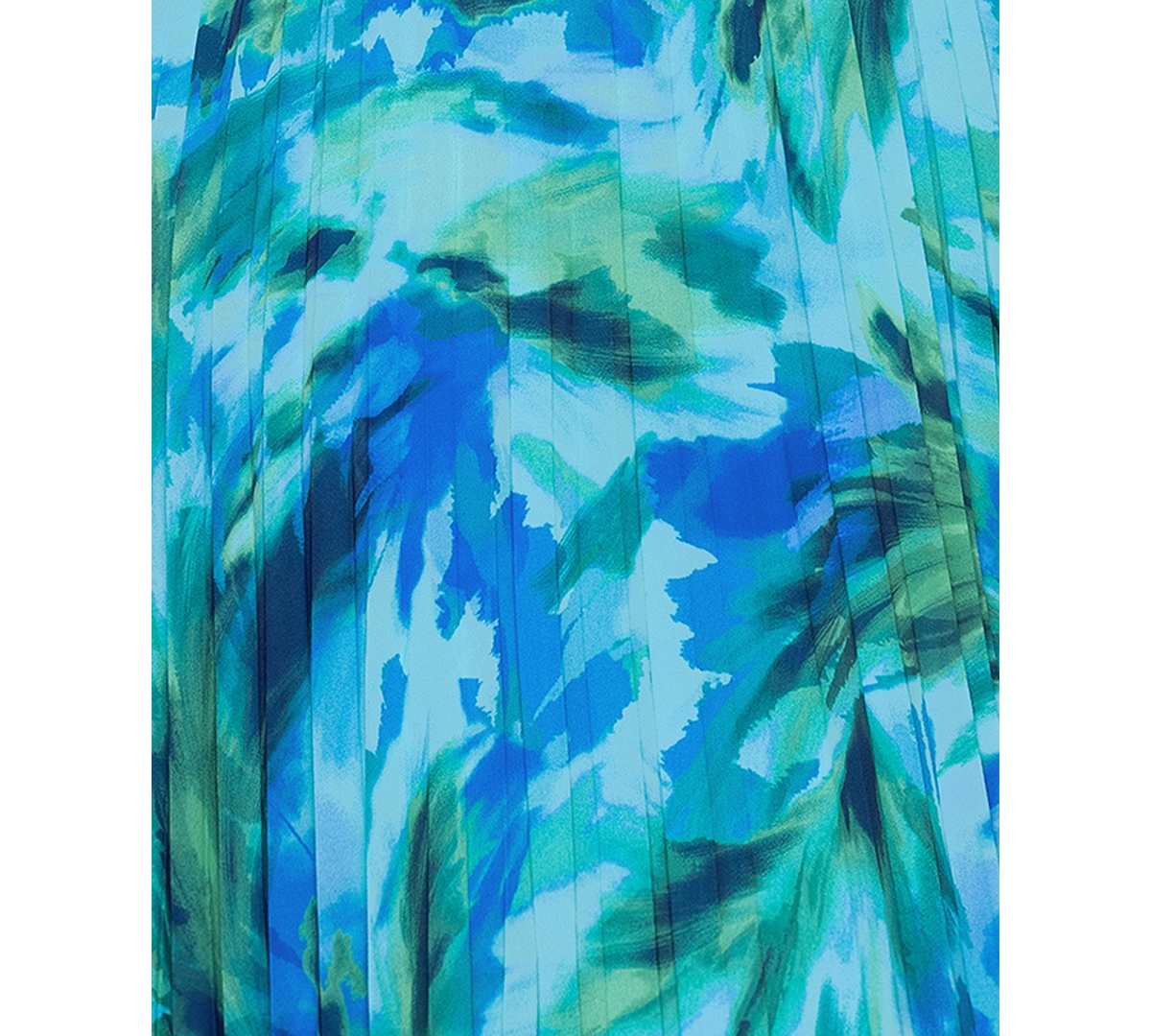 Xscape Plus Size Printed Cold-shoulder Dress
