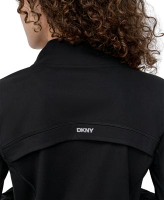 Sport Women's Rhinestone-Logo Mock-Neck Jacket