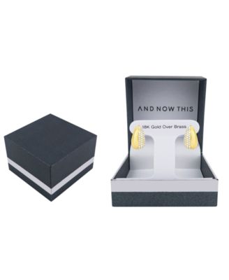 Crystal Chili Pepper Post Earrings