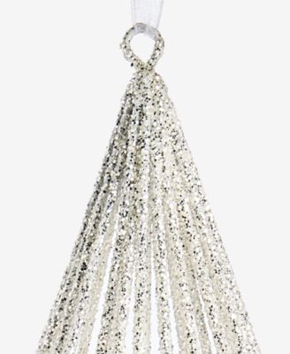 Gilded Glamour Iron Glitter Drop Ornament, Macy's Exclusive