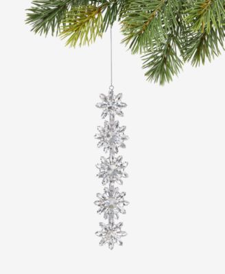 Holiday Lane - Jeweled Classics Snowflake Cluster Ornament