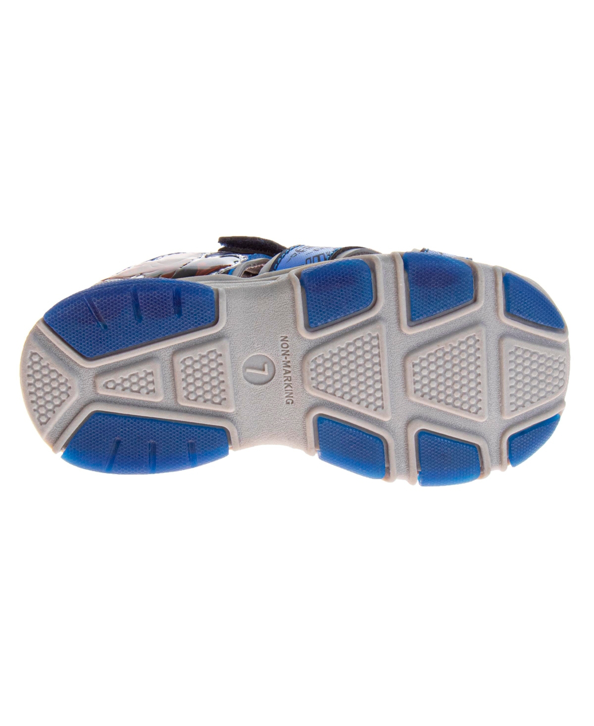 Spider-man Toddler Boys Open Toe Sport Sandals In Navy