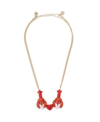 Набор колье дружбы с омарами от Бетси Джонсон 