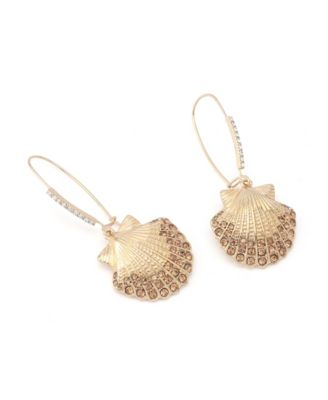 Серьги на крючках в виде морских раковин Betsey Johnson Mermaid Jewels