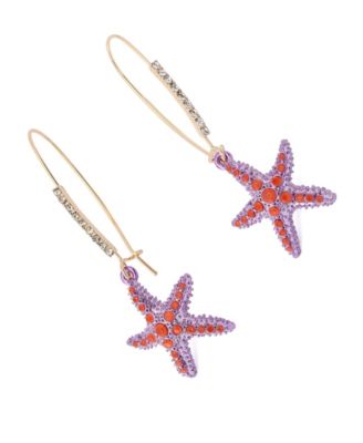 Серьги в виде морских звезд Betsey Johnson Mermaid Jewels