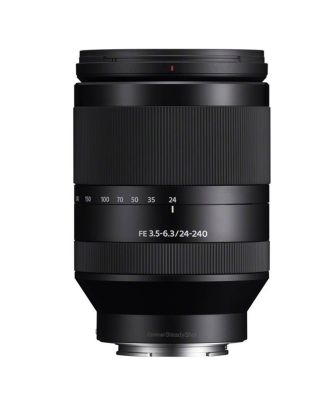FE 24-240mm f/3.5-6.3 OSS Lens for Sony E, Bundle with Tiffen 72mm UV and CPL Filters