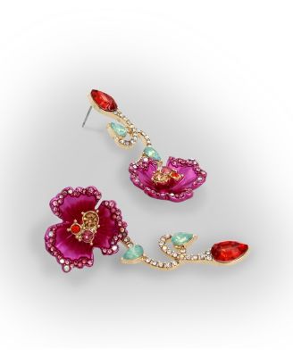 Floral Mismatch Earrings