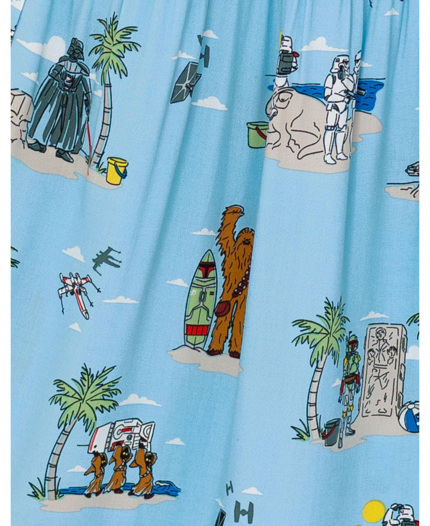 Платье Star Wars Cami Matching Family Dress для девочек, цвет: Синий — фото 6