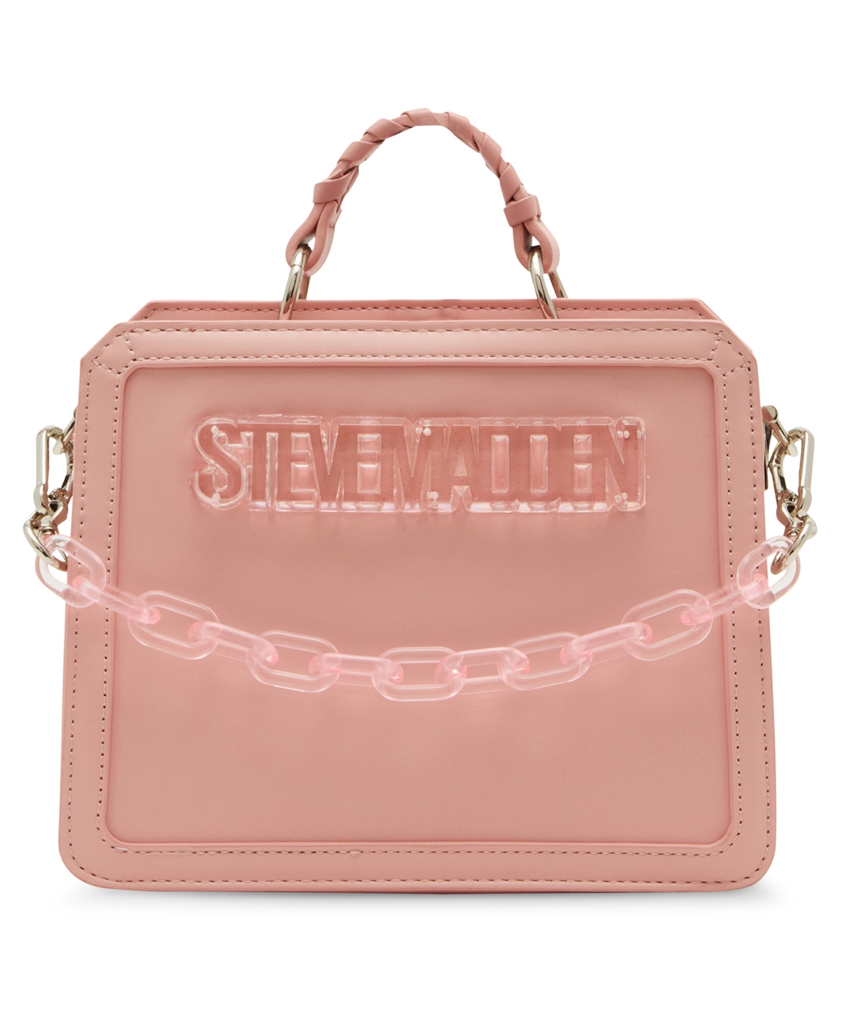 Evelyn-z Small Satchel Bag - White