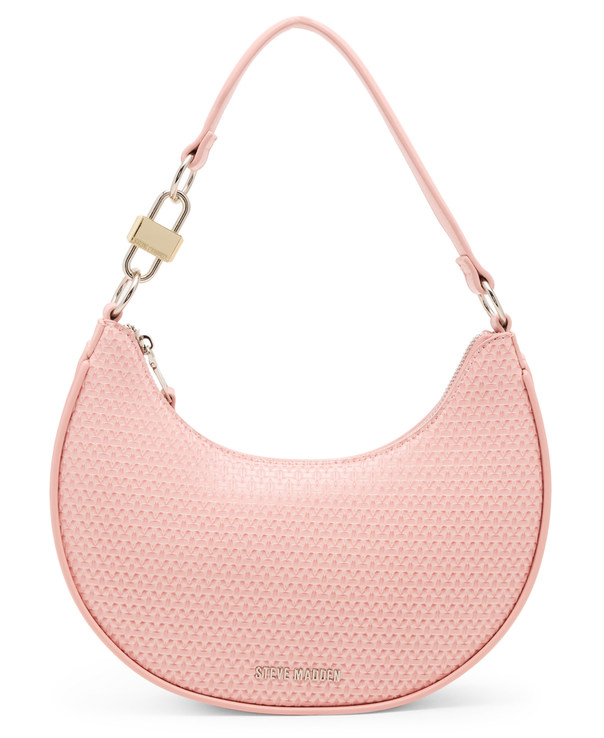 Steve Madden Lohan-w Embossed Woven Small Hobo Bag