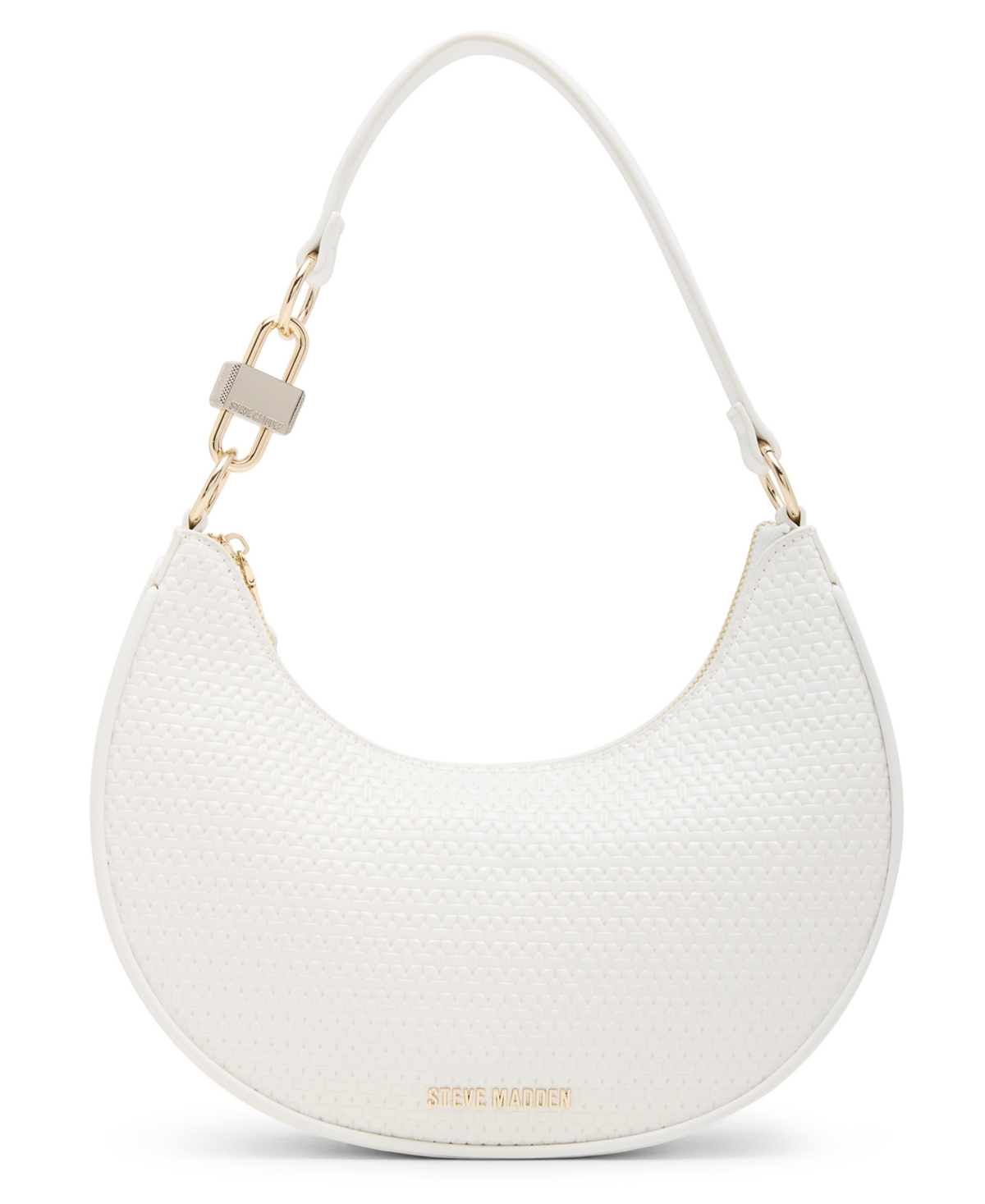 Steve Madden Lohan-w Embossed Woven Small Hobo Bag