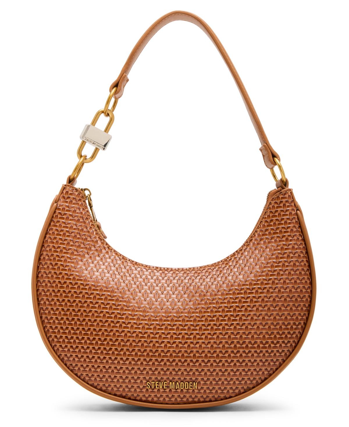 Steve Madden Lohan-w Embossed Woven Small Hobo Bag