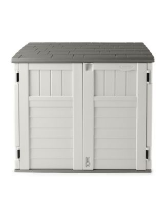 BMS2500 53 x 31.5 x 45.5&amp;quot; Horizontal Resin Outdoor Storage Shed w/ Floor
