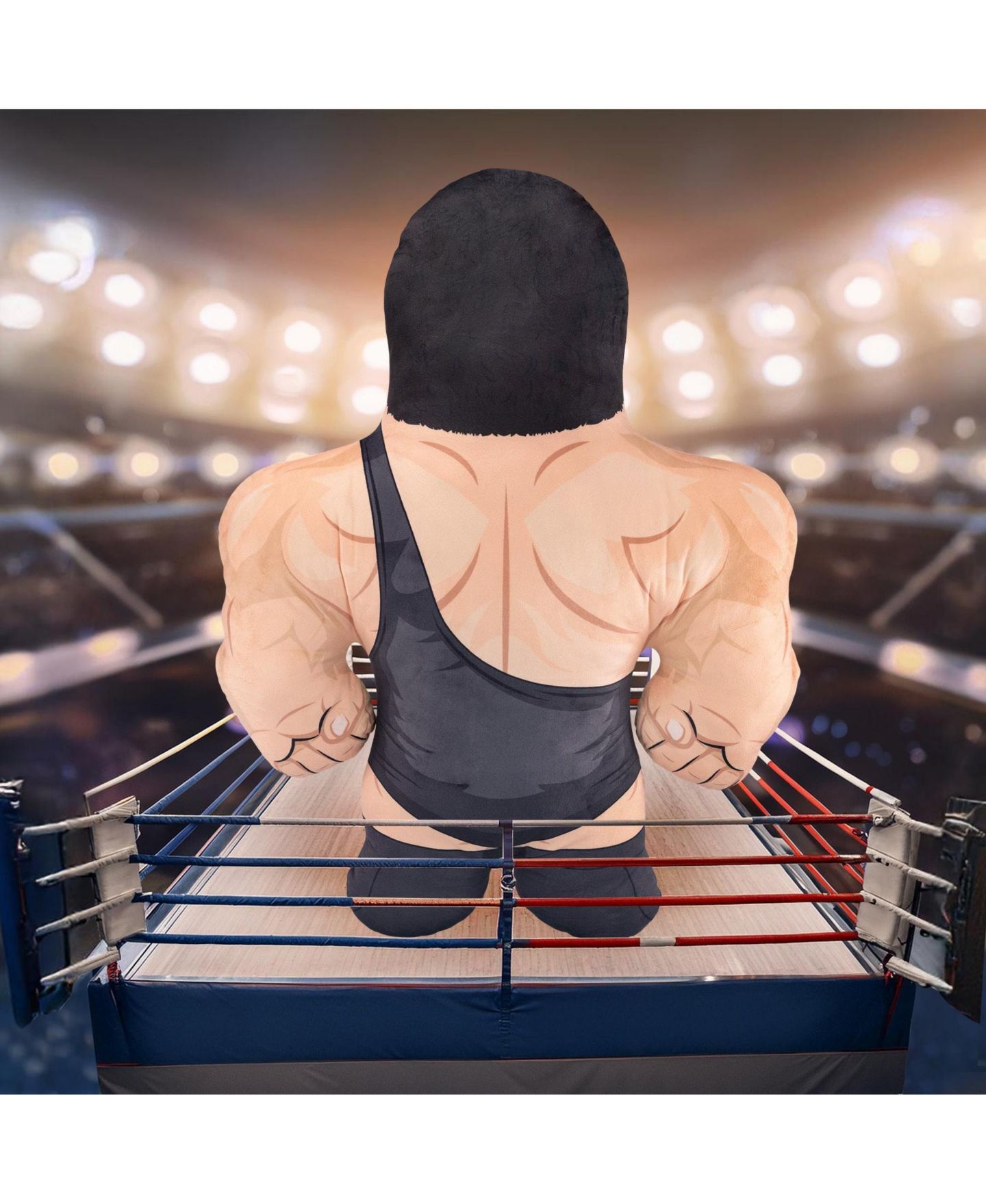Детская мягкая игрушка Bleacher Creatures Andre the Giant 28" Bleacher Buddy Plush — фото 2