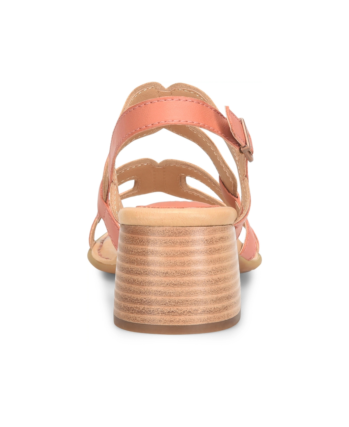 Born Women's Sofia Square Toe Sandals In Rust,mango