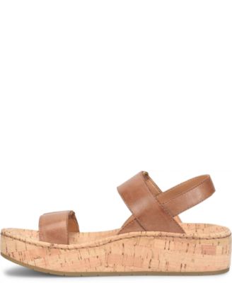 Women's Sloan Round Toe Wedge Sandals
