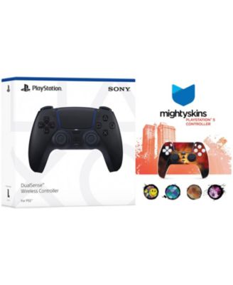 PlayStation 5 DualSense Wireless Controller with MightySkins Custom Decal Skin Voucher - Chroma Pearl
